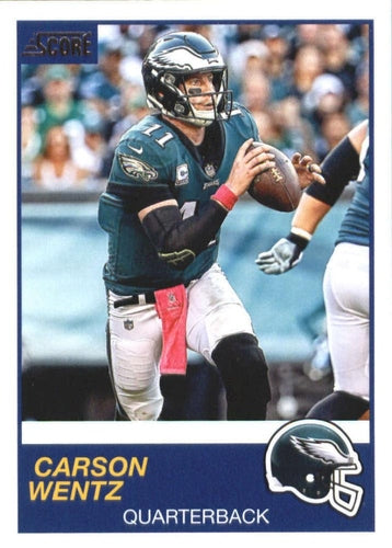 #183 Carson Wentz - Philadelphia Eagles - 2019 Score Football