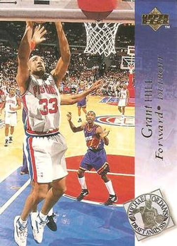 #183 Grant Hill - Detroit Pistons - 1994-95 Upper Deck Basketball