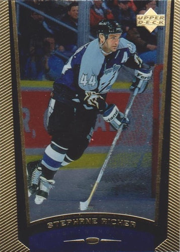 #183 Stephane Richer - Tampa Bay Lightning - 1998-99 Upper Deck Gold Reserve Hockey