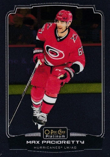 #183 Max Pacioretty - Carolina Hurricanes - 2022-23 O-Pee-Chee Platinum Hockey