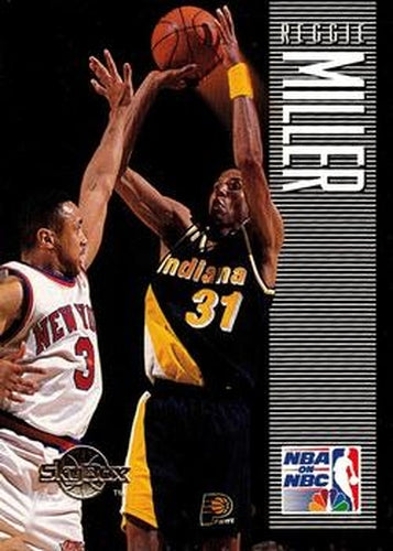 #183 Reggie Miller - Indiana Pacers - 1994-95 SkyBox Premium Basketball