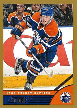 #183 Ryan Nugent-Hopkins - Edmonton Oilers - 2013-14 Score - Gold Hockey