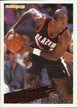 #183 Clyde Drexler - Portland Trail Blazers - 1994-95 Fleer Basketball