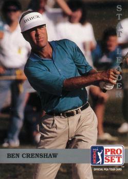 #183 Ben Crenshaw - 1992 Pro Set PGA Tour Golf