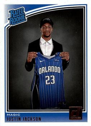 #183 Justin Jackson - Orlando Magic - 2018-19 Donruss Basketball