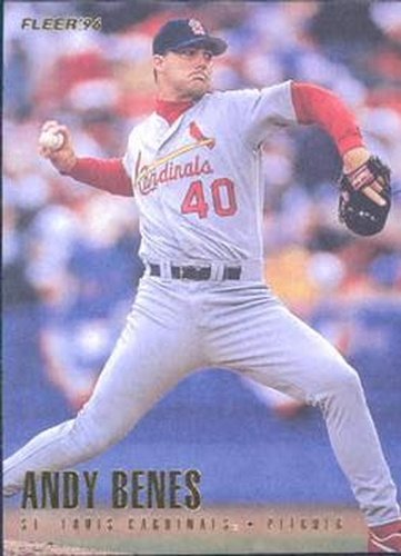 #U183 Andy Benes - St. Louis Cardinals - 1996 Fleer Update Baseball