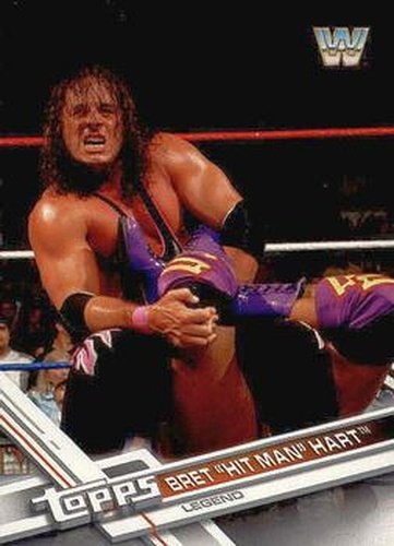 #183 Bret "Hit Man" Hart - 2017 Topps WWE Then Now Forever Wrestling