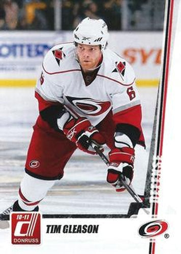 #183 Tim Gleason - Carolina Hurricanes - 2010-11 Donruss Hockey