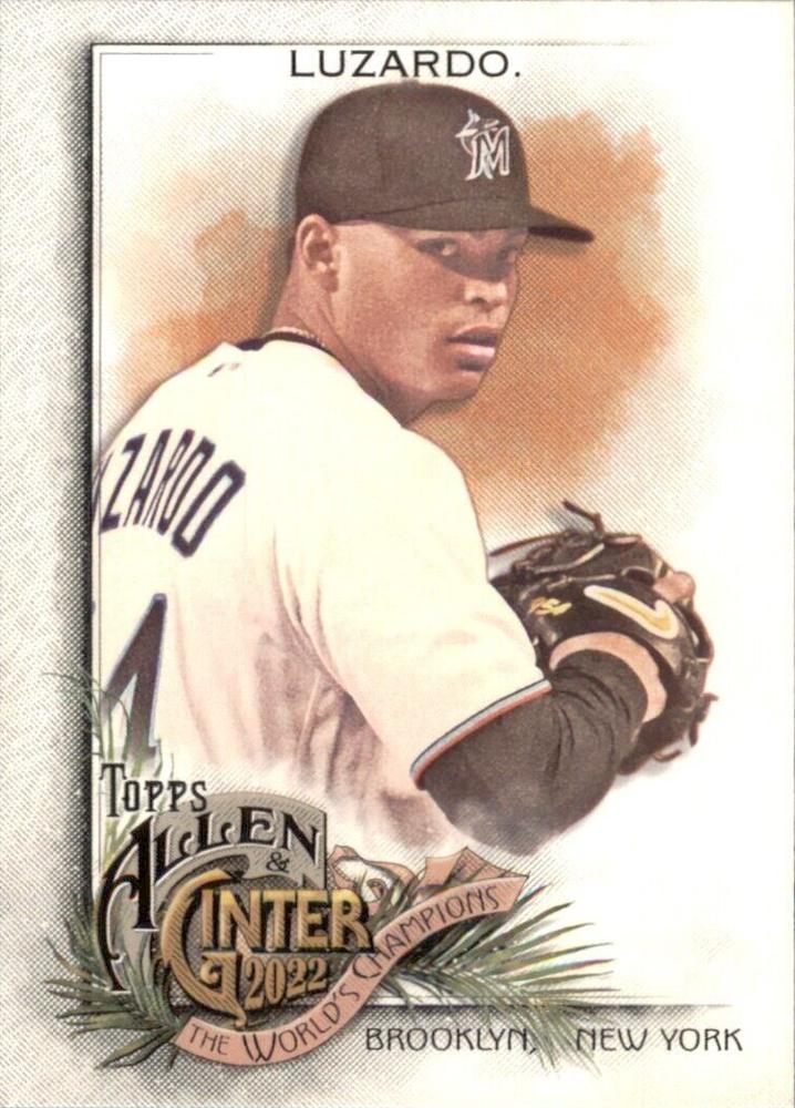 #183 Jesus Luzardo - Miami Marlins - 2022 Topps Allen & Ginter Baseball