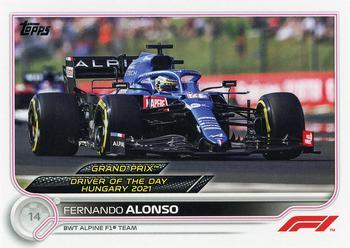#183 Fernando Alonso - BWT Alpine F1 Team - 2022 Topps Formula 1 Racing