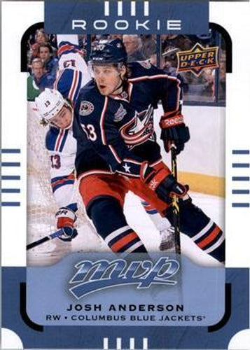 #183 Josh Anderson - Columbus Blue Jackets - 2015-16 Upper Deck MVP Hockey
