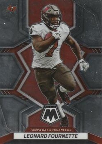 #183 Leonard Fournette - Tampa Bay Buccaneers - 2022 Panini Mosaic Football