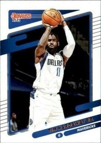 #183 Tim Hardaway Jr. - Dallas Mavericks - 2021-22 Donruss Basketball