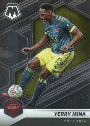 #183 Yerry Mina - Colombia - 2021-22 Panini Mosaic Road to FIFA World Cup Soccer