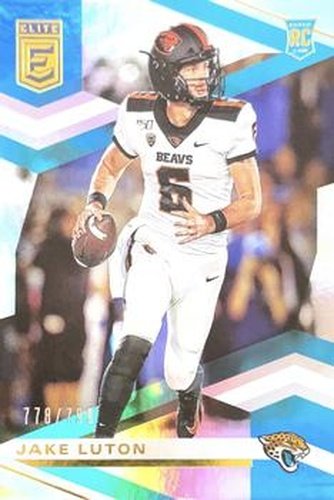 #183 Jake Luton - Jacksonville Jaguars - 2020 Donruss Elite Football