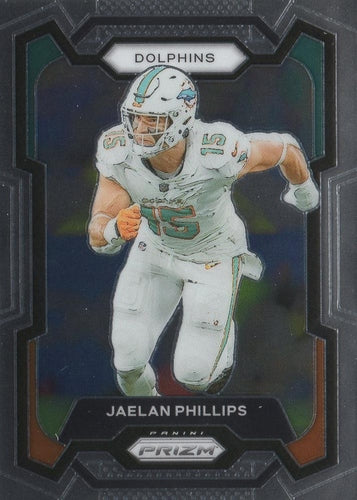 #183 Jaelan Phillips - Miami Dolphins - 2023 Panini Prizm Football