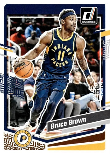 #183 Bruce Brown - Indiana Pacers - 2023-24 Donruss Basketball