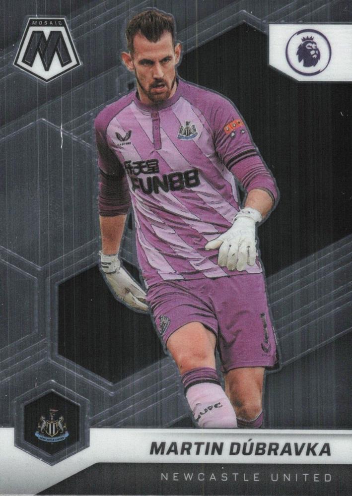 #183 Martin Dubravka - Newcastle United - 2021-22 Panini Mosaic Premier League Soccer