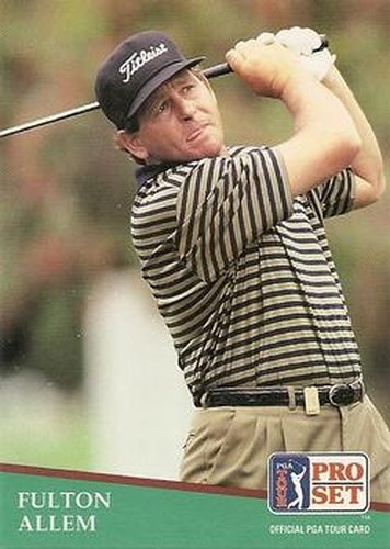 #183 Fulton Allem - 1991 Pro Set PGA Tour Golf
