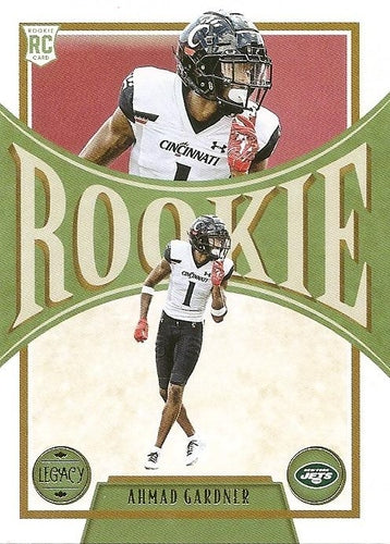 #183 Ahmad Gardner - New York Jets - 2022 Panini Legacy Football