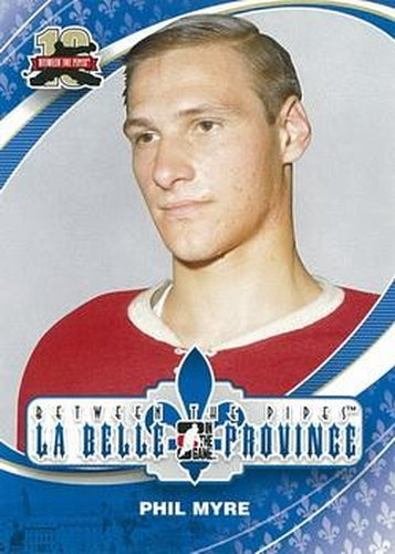 #183 Phil Myre - Montreal Canadiens - 2011-12 In The Game Between The Pipes Hockey