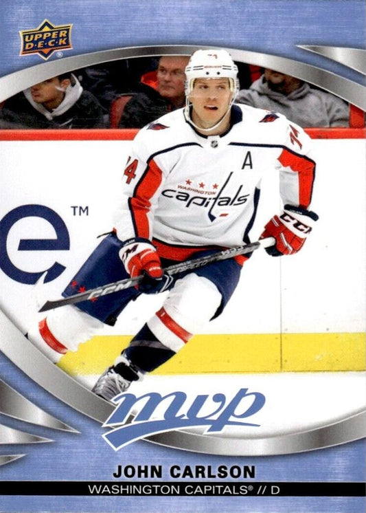 #183 John Carlson - Washington Capitals - 2023-24 Upper Deck MVP - Ice Battles Hockey
