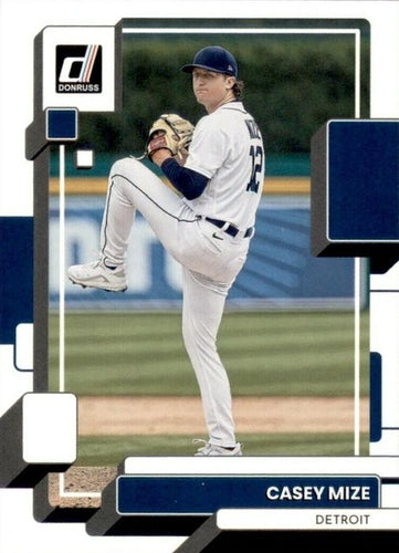 #183 Casey Mize - Detroit Tigers - 2022 Donruss Baseball