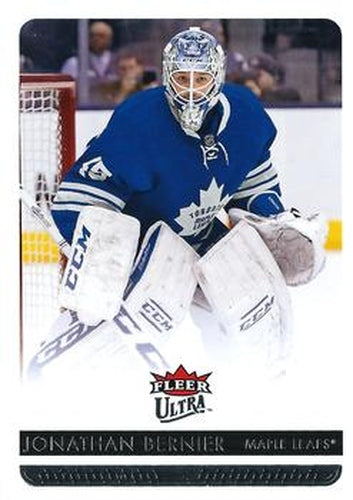 #183a Jonathan Bernier - Toronto Maple Leafs - 2014-15 Ultra Hockey