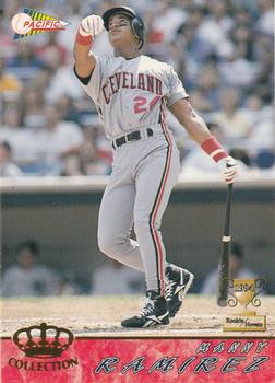 #183b Manny Ramirez - Cleveland Indians - 1994 Pacific Baseball