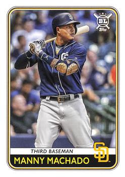 #184 Manny Machado - San Diego Padres - 2020 Topps Big League Baseball