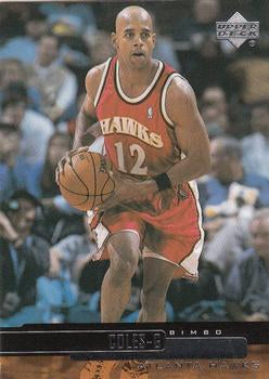 #184 Bimbo Coles - Atlanta Hawks - 1999-00 Upper Deck Basketball