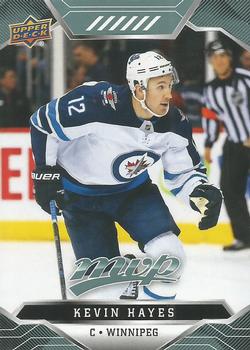 #184 Kevin Hayes - Winnipeg Jets - 2019-20 Upper Deck MVP Hockey