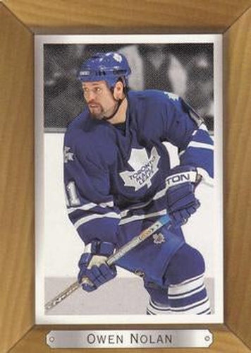 #184 Owen Nolan - Toronto Maple Leafs - 2003-04 Upper Deck Beehive Hockey