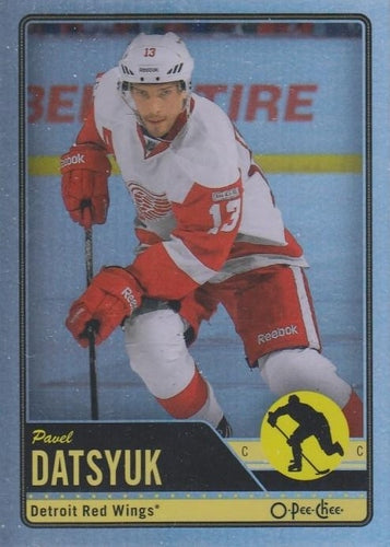 #184 Pavel Datsyuk - Detroit Red Wings - 2012-13 O-Pee-Chee - Rainbow Hockey