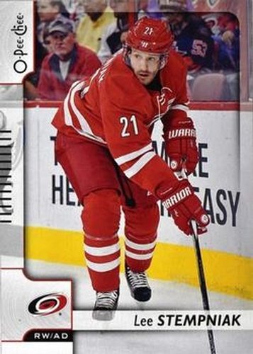 #184 Lee Stempniak - Carolina Hurricanes - 2017-18 O-Pee-Chee Hockey