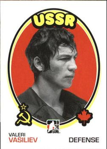 #184 Valeri Vasiliev - USSR - 2009-10 In The Game 1972 The Year In Hockey