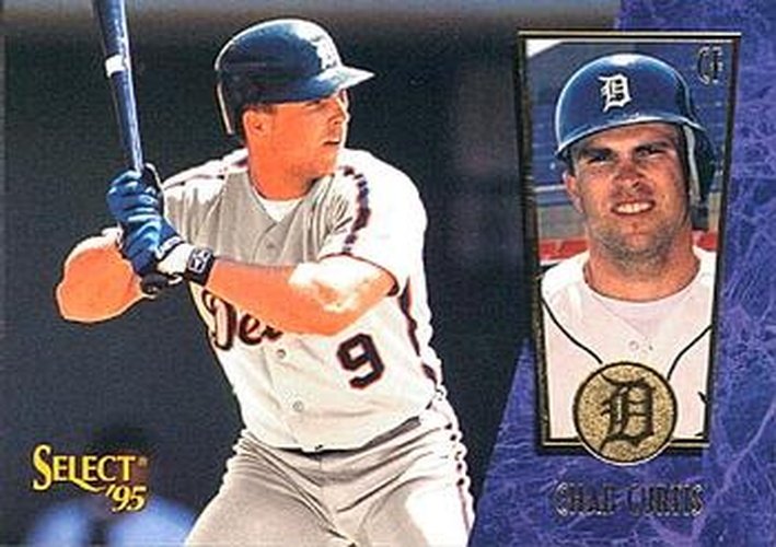 #184 Chad Curtis - Detroit Tigers - 1995 Select Baseball