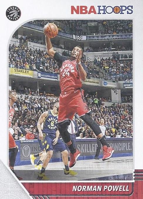 #184 Norman Powell - Toronto Raptors - 2019-20 Hoops Basketball