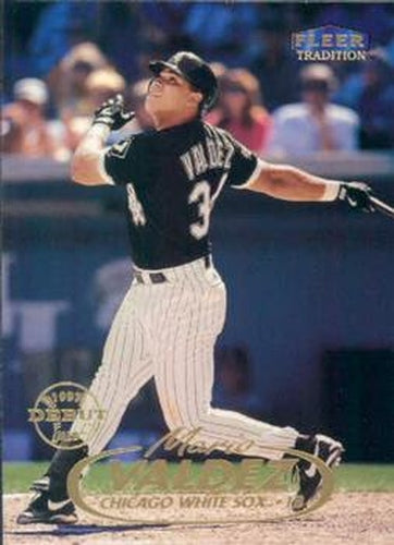 #184 Mario Valdez - Chicago White Sox - 1998 Fleer Tradition Baseball
