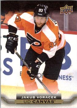 #C184 Jakub Voracek - Philadelphia Flyers - 2015-16 Upper Deck - UD Canvas Hockey