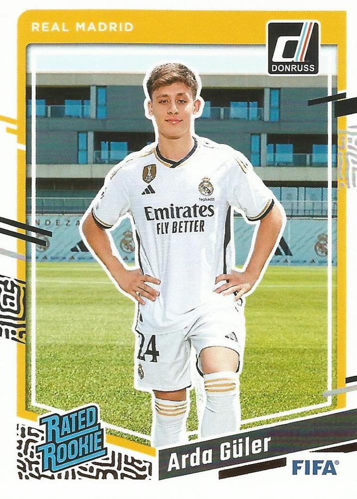 #184 Arda Guler - Real Madrid CF - 2023-24 Donruss Soccer