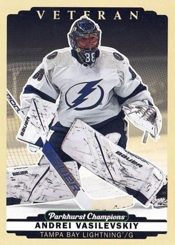 #184 Andrei Vasilevskiy - Tampa Bay Lightning - 2022-23 Parkhurst Champions Hockey