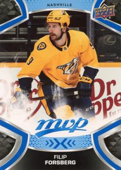 #184 Filip Forsberg - Nashville Predators - 2021-22 Upper Deck MVP - Blue Hockey