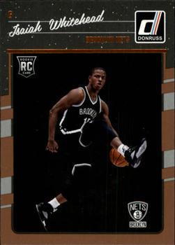 #184 Isaiah Whitehead - Brooklyn Nets - 2016-17 Donruss Basketball