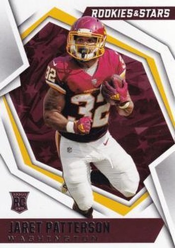 #184 Jaret Patterson - Washington Football Team - 2021 Panini Rookies & Stars Football