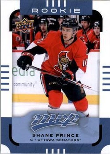 #184 Shane Prince - Ottawa Senators - 2015-16 Upper Deck MVP Hockey