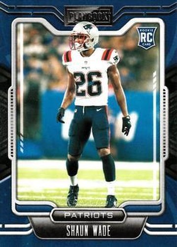 #184 Shaun Wade - New England Patriots - 2021 Panini Playbook Football