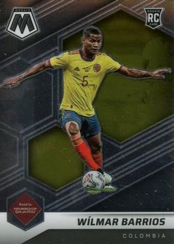 #184 Wilmar Barrios - Colombia - 2021-22 Panini Mosaic Road to FIFA World Cup Soccer