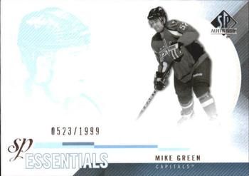 #184 Mike Green - Washington Capitals - 2010-11 SP Authentic Hockey