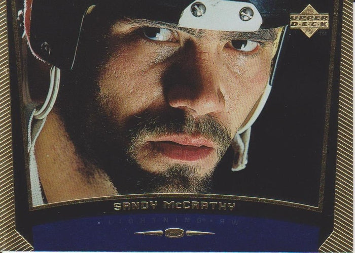#184 Sandy McCarthy - Tampa Bay Lightning - 1998-99 Upper Deck Gold Reserve Hockey